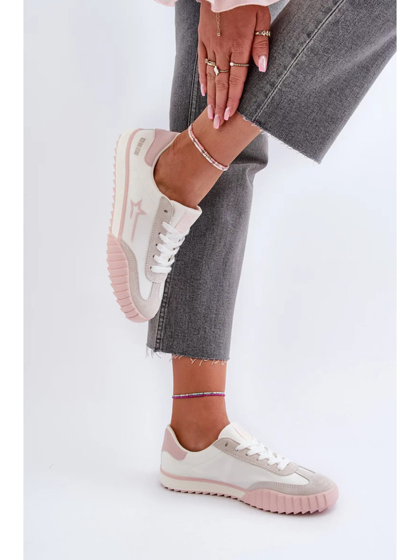 BIG STAR SHOES Damen Low-Top Sneaker Big Star Rosa