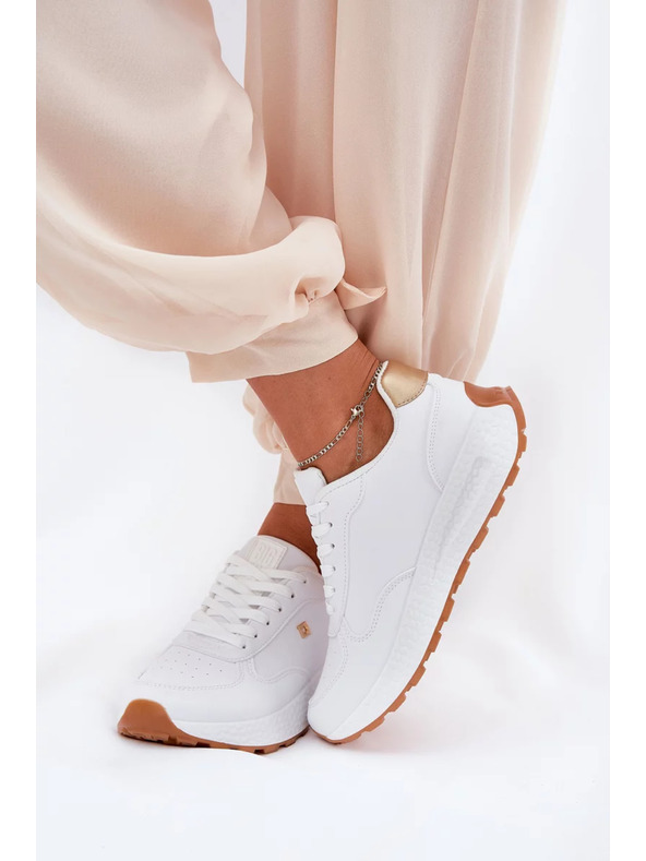 BIG STAR SHOES Damen Lifestyle Schuhe Big Star HI-POLY SYSTEM – weiß