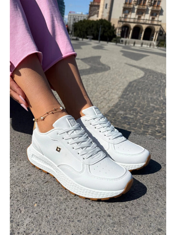 BIG STAR SHOES Damen Lifestyle Schuhe Big Star HI-POLY SYSTEM – weiß