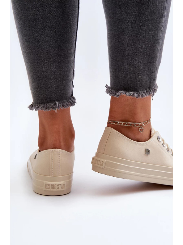 BIG STAR SHOES Klassische Damen Sneaker Big Star - Beige