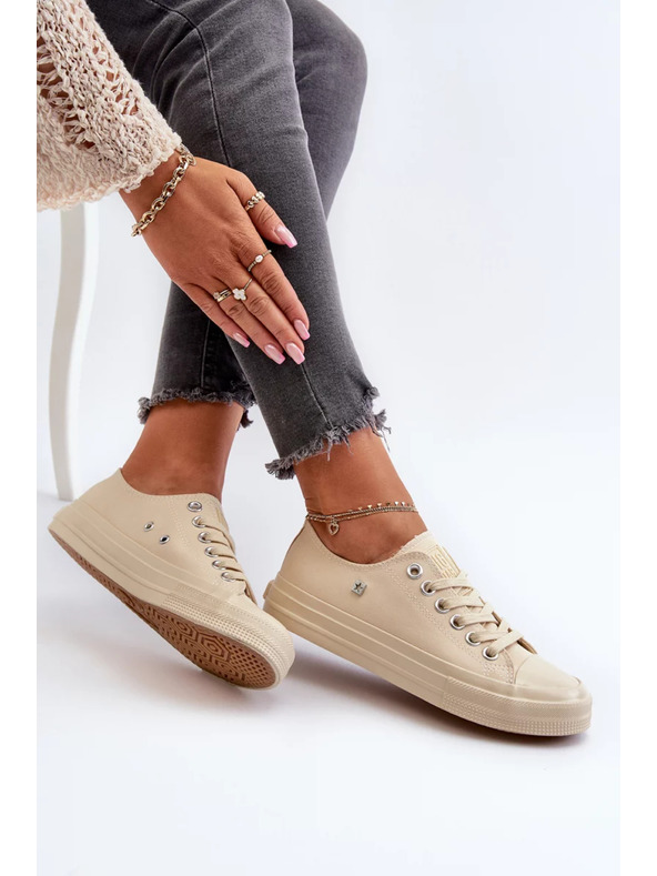 BIG STAR SHOES Klassische Damen Sneaker Big Star - Beige