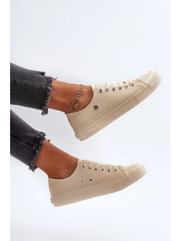 BIG STAR SHOES Klassische Damen Sneaker Big Star - Beige