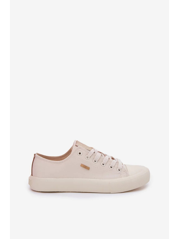 BIG STAR SHOES Damen Canvas-Sneaker Big Star – beige