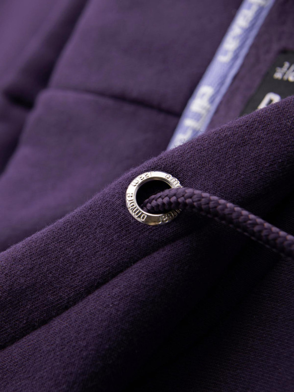 Ombre Clothing Unisex-Hoodie mit Taschen - lila