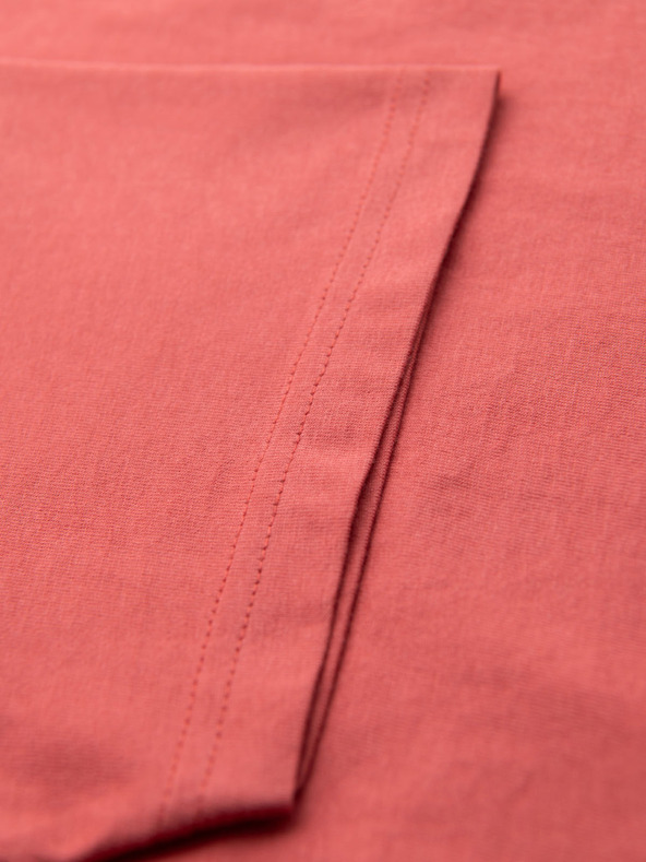 Ombre Clothing Herren klassisches Baumwoll-T-Shirt BASIC - koralle