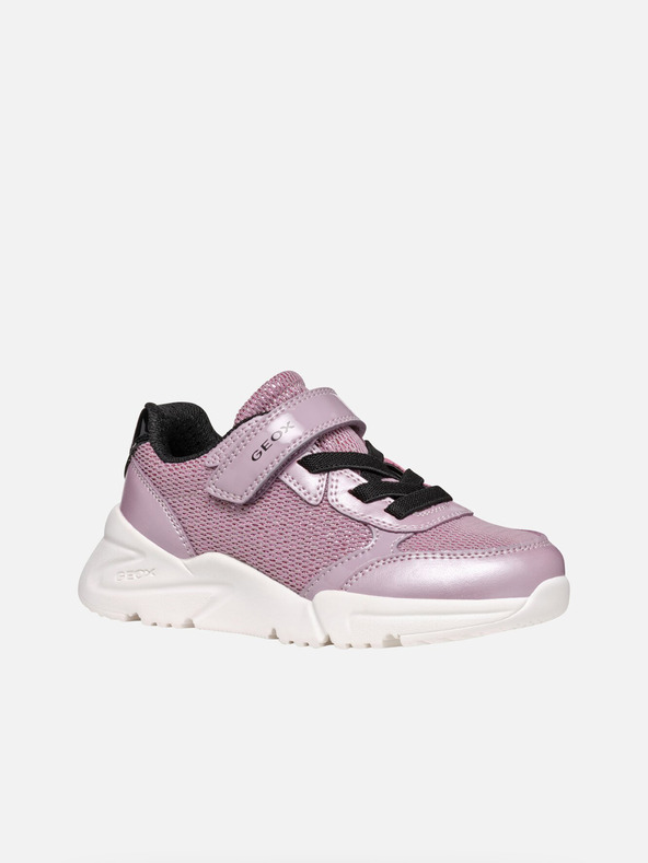 Geox Pink Geox Loftus Girls Sneakers