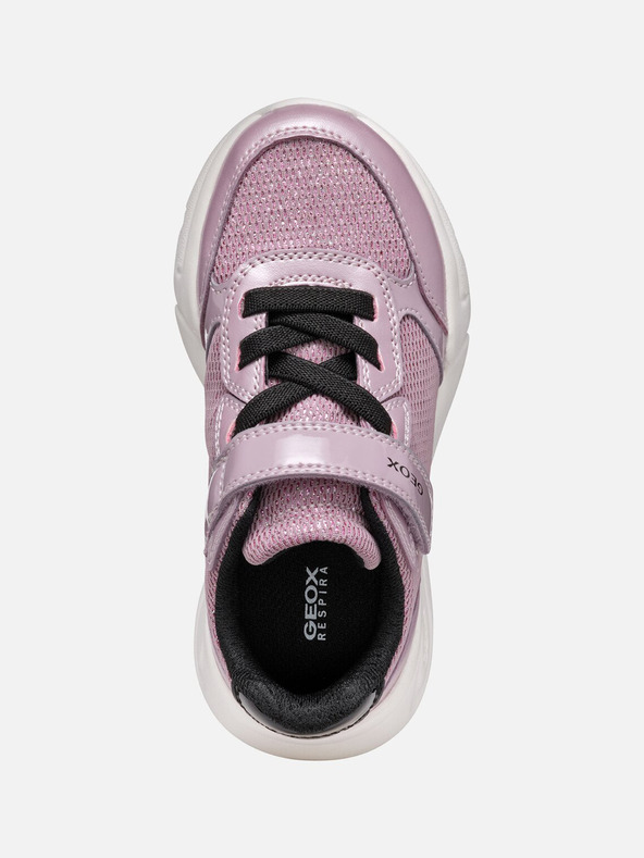 Geox Pink Geox Loftus Girls Sneakers