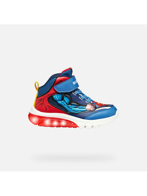 Geox Blaue Geox Ciberdron Turnschuhe für Jungen