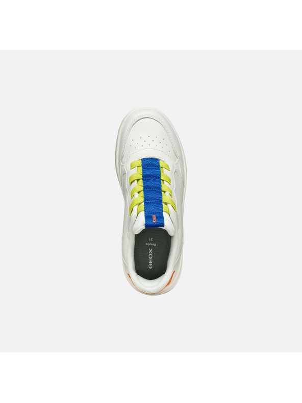 Geox Weiße Jungen-Sneaker Geox Washiba Fast In