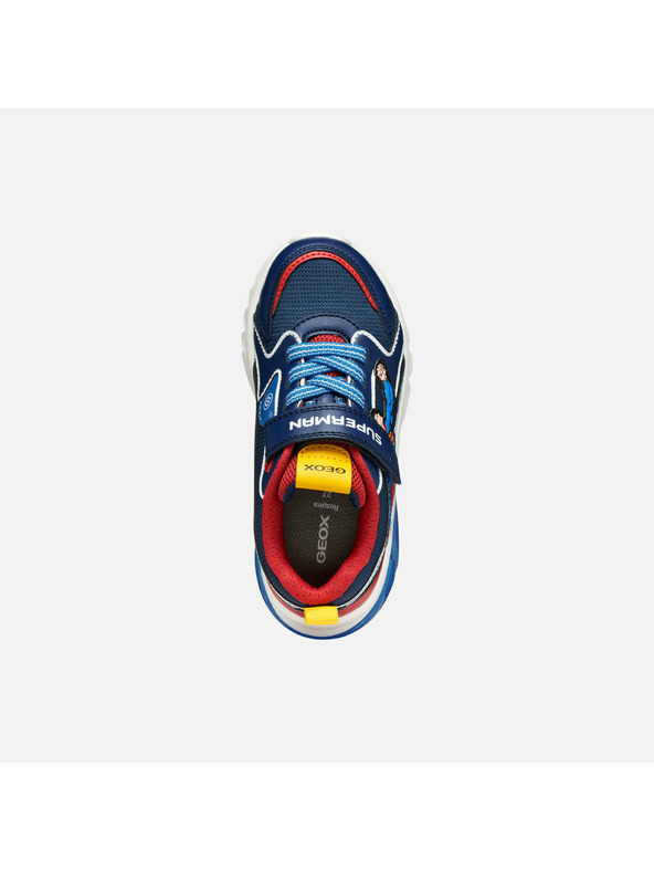 Geox Blaue Geox Ciberdron Turnschuhe für Jungen