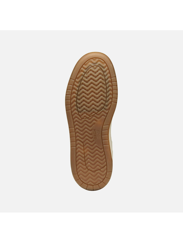 Geox Cremefarbene Herren-Sneaker Geox Sedral Court
