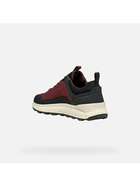 Geox Weinrote Herren-Sneaker Geox Spherica 4X4 ABX