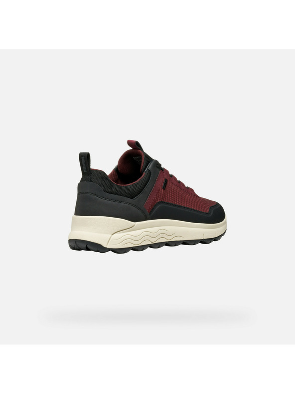 Geox Weinrote Herren-Sneaker Geox Spherica 4X4 ABX