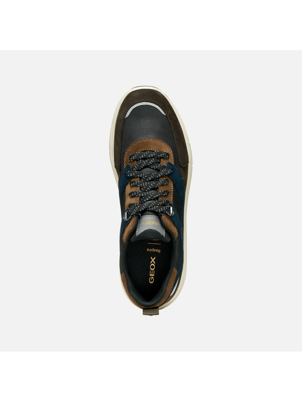 Geox Dunkelbraune Herren-Sneaker Geox Spherica 4X4 B ABX