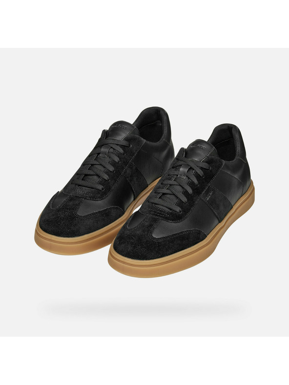 Geox Schwarze Herren Geox Baltmoore Turnschuhe