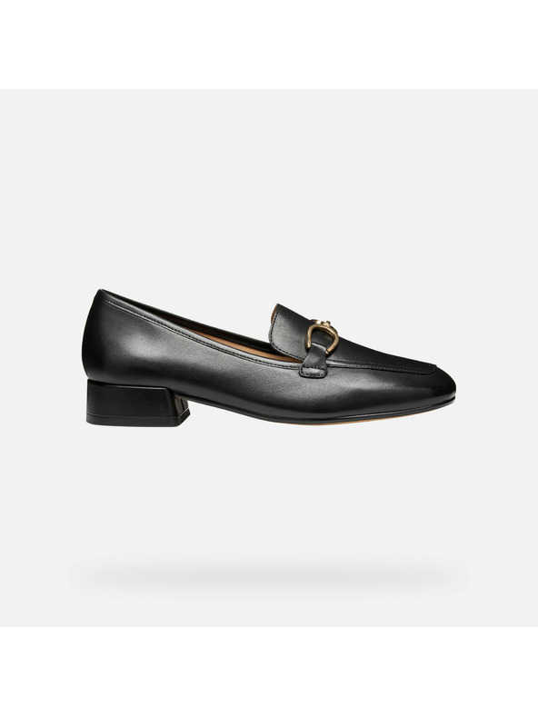 Geox Schwarze Damen-Mokassins Geox Dhyalma