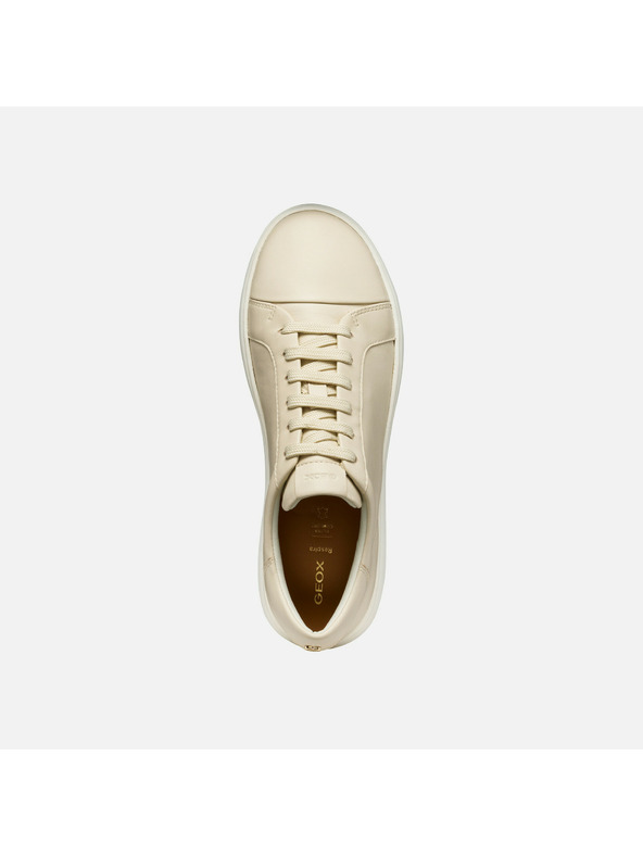 Geox Cremefarbene Damen-Sneaker Geox Nebula 2.0 C