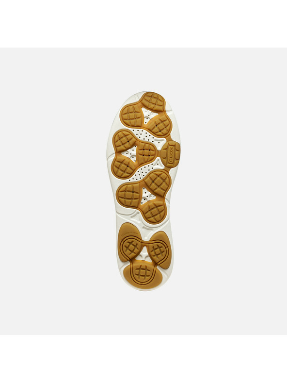 Geox Cremefarbene Damen-Sneaker Geox Nebula 2.0 C