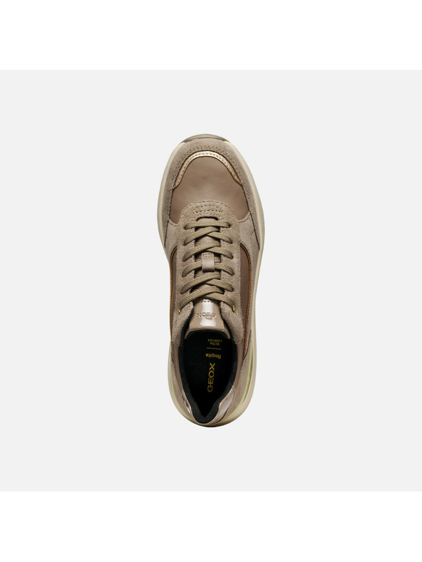 Geox Geox Spherica EC13 Beige Damen Turnschuhe