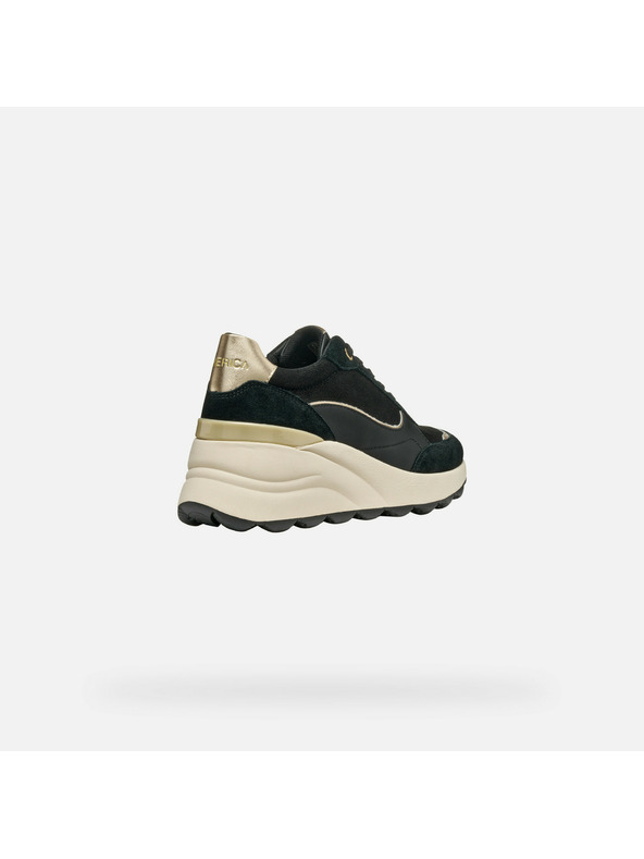 Geox Schwarze Damen-Sneaker Geox Spherica EC13