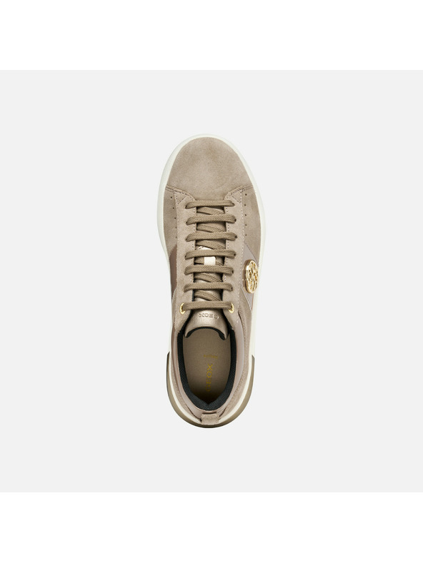 Geox Beige Damen-Sneaker Geox Dalyla