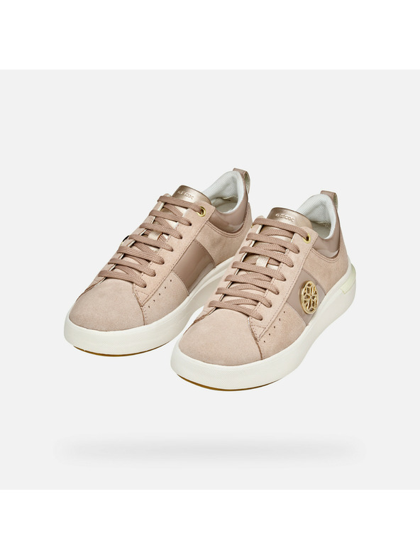Geox Beige Damen-Sneaker Geox Dalyla