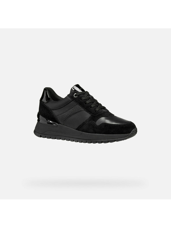 Geox Schwarz Damen Geox Desya Turnschuhe