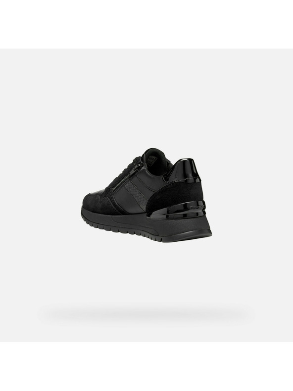 Geox Schwarz Damen Geox Desya Turnschuhe