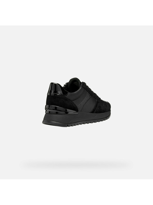 Geox Schwarz Damen Geox Desya Turnschuhe