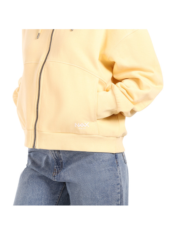 NAX Damen Baumwoll-Sweatshirt nax NAX OLOSA apricot gelato