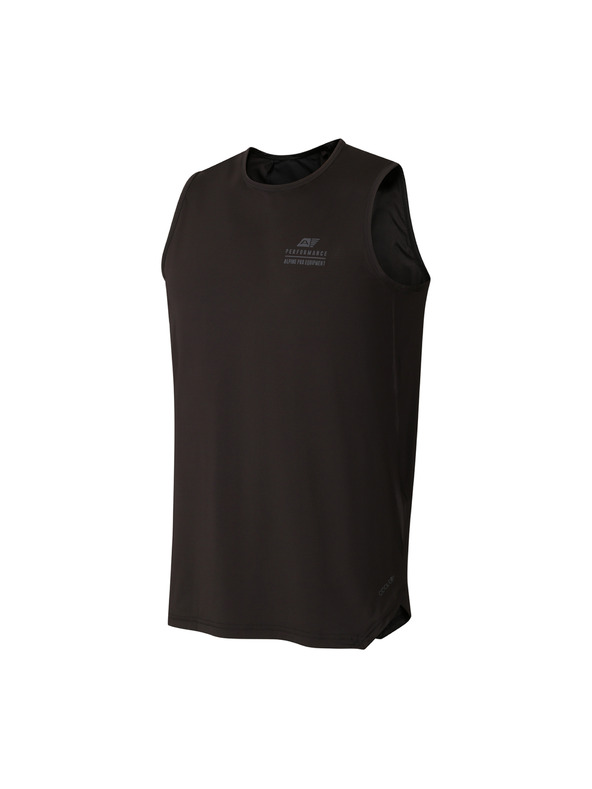 ALPINE PRO Herren-Schnelltrocknendes Tanktop mit Cool Dry ALPINE PRO GELAD 2 schwarz