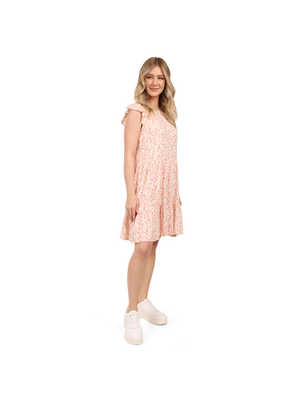 NAX Damen-Sommerkleid nax NAX ADEGA peach whip