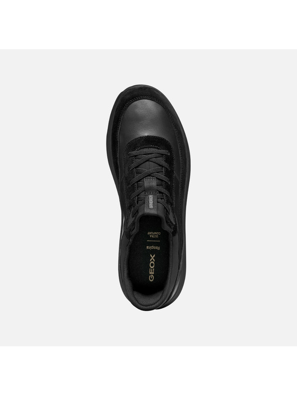Geox Schwarze Herren-Turnschuhe Geox Spherica Plus