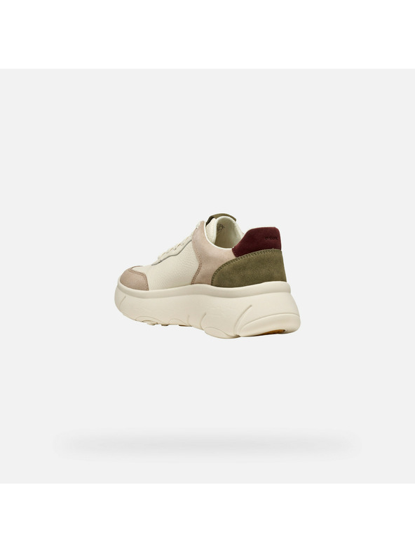 Geox Cremefarbene Damen-Sneaker Geox Nebula 2.0
