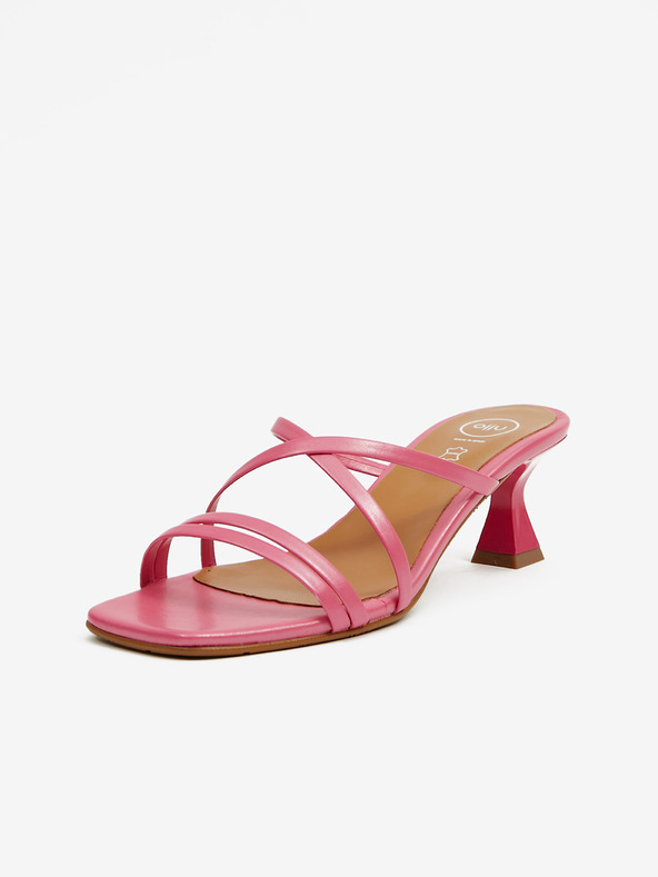 Ojju Rosa Damen-Pantoffeln mit Absatz OJJU