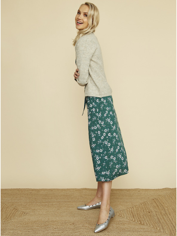 Ojju Ballerinas in silberner Farbe OJJU