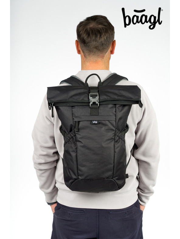 BAAGL  BAAGL Rucksack Roll Schwarz GRS
