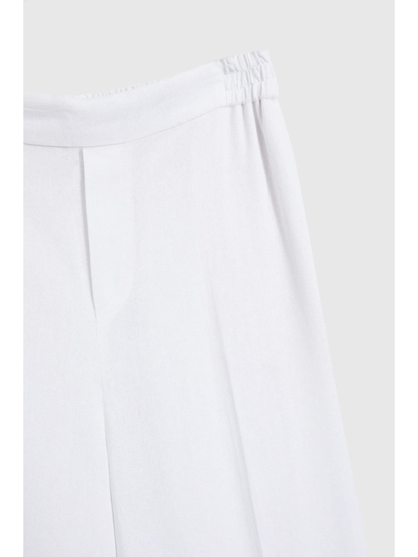 Moodo Weiße weite Hose