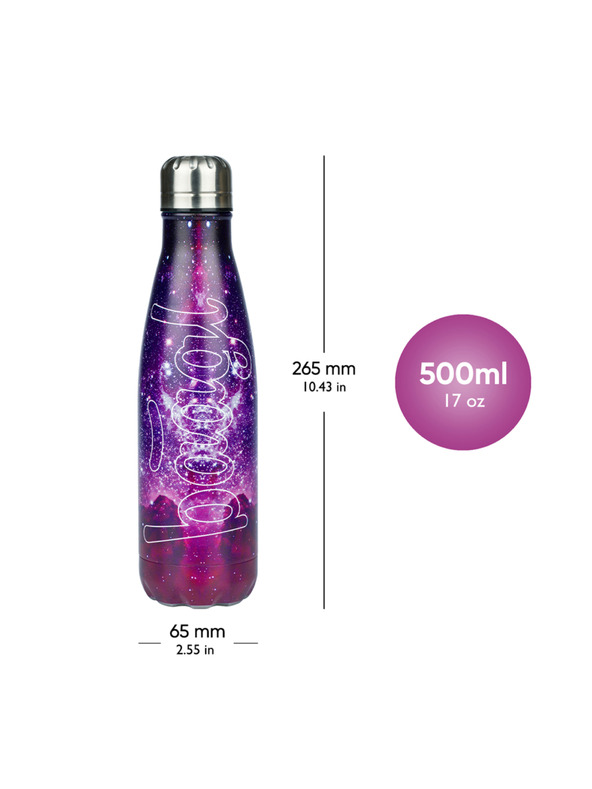 BAAGL  BAAGL Thermoflasche mit Metalldeckel Galaxy, 500 ml