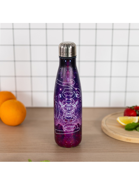BAAGL  BAAGL Thermoflasche mit Metalldeckel Galaxy, 500 ml