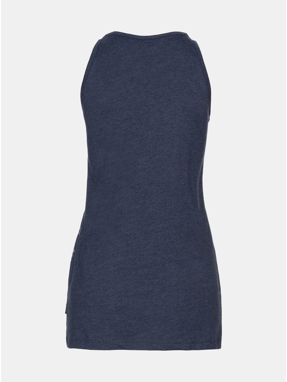 Sam 73 Dunkelblaues gemustertes Damen-Tank-Top SAM 73