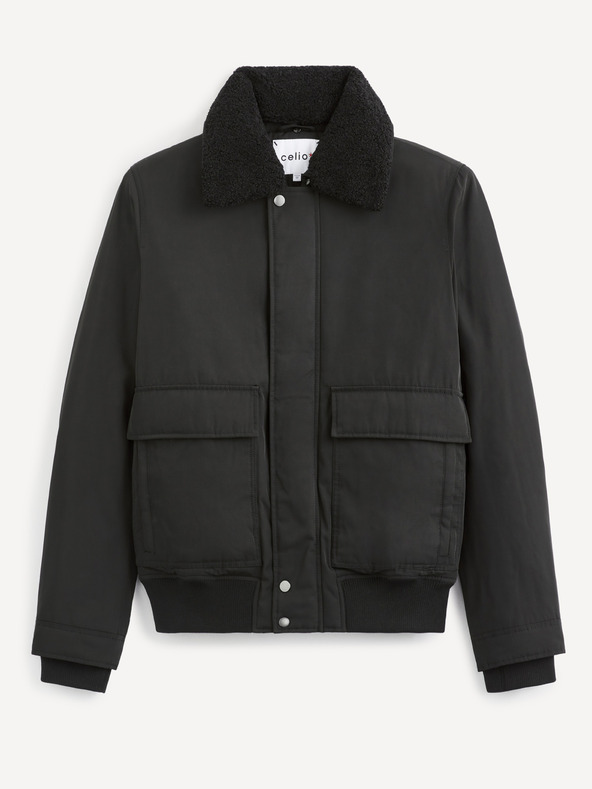 Celio Schwarze Jacke Celio Suborgnyl