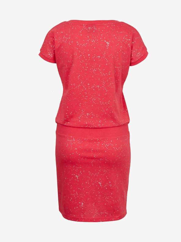 Sam 73 Dunkelrosa gemustertes Damenkleid SAM 73 Nika