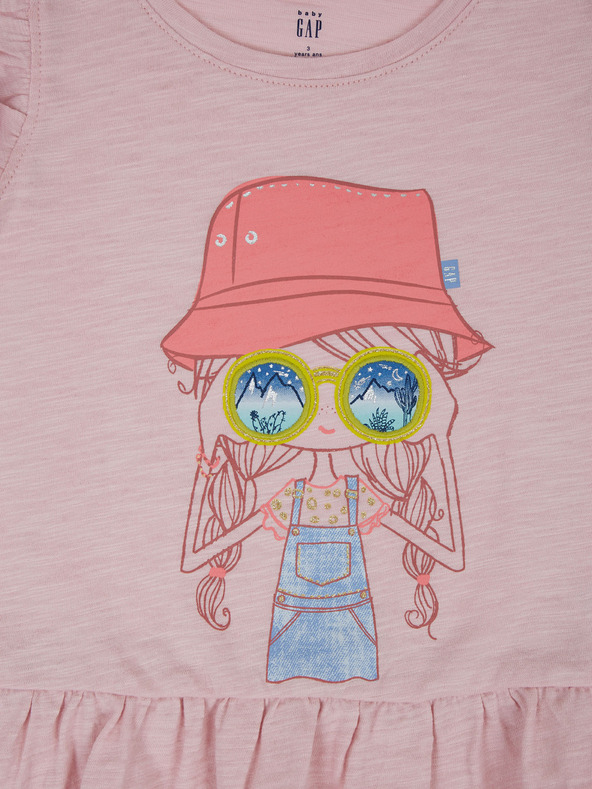 GAP Baby T-Shirt mit Print GAP