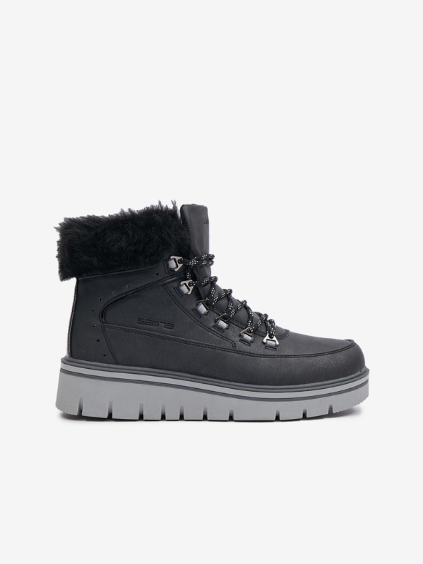 Sam 73 Schwarze Damen-Winterstiefeletten SAM 73 Urubi