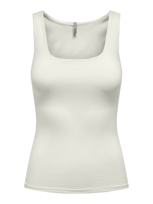 ONLY Cremefarbenes Wende-Tanktop für Damen ONLY Ea