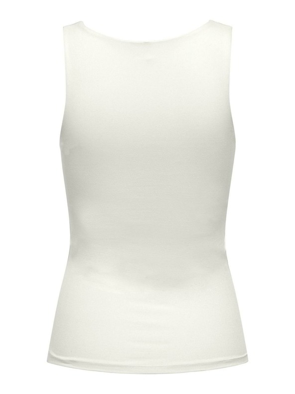 ONLY Cremefarbenes Wende-Tanktop für Damen ONLY Ea