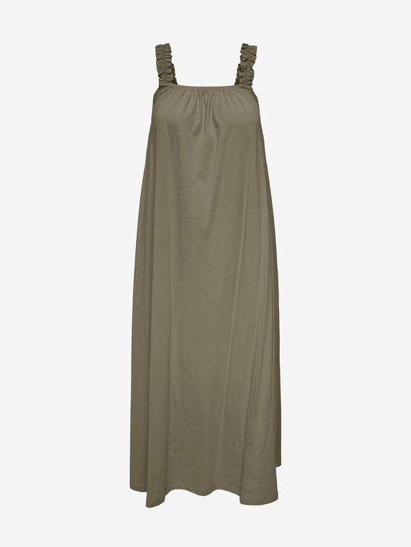 ONLY Khakifarbenes Damen ONLY May Kleid