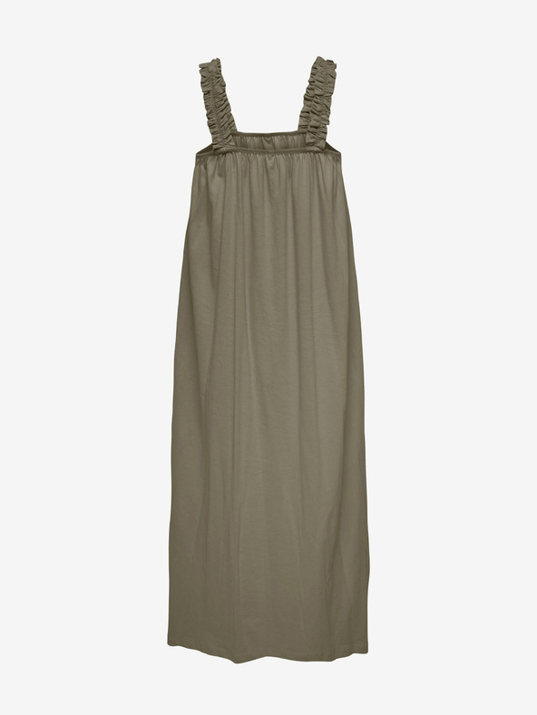 ONLY Khakifarbenes Damen ONLY May Kleid