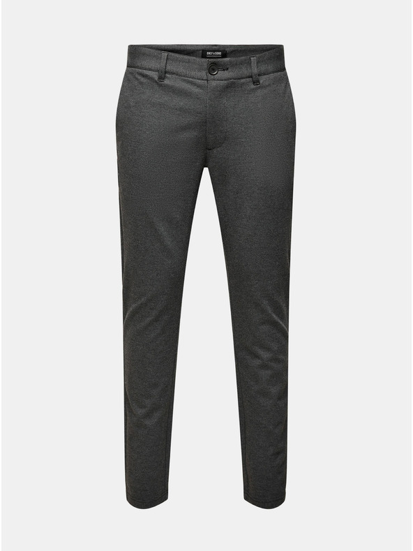 ONLY & SONS Dunkelgraue Herren Chino-Hose ONLY & SONS Mark